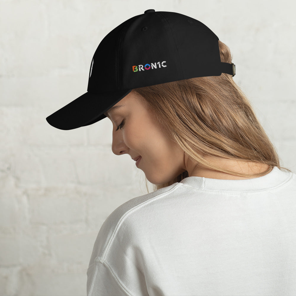 BRON1C Logo Dad Hat w/ Signature (#9509)
