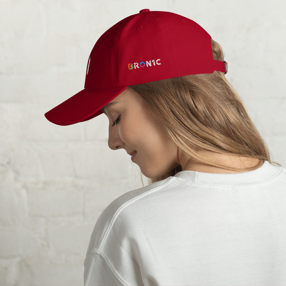 BRON1C Logo Dad Hat w/ Signature (#9509)