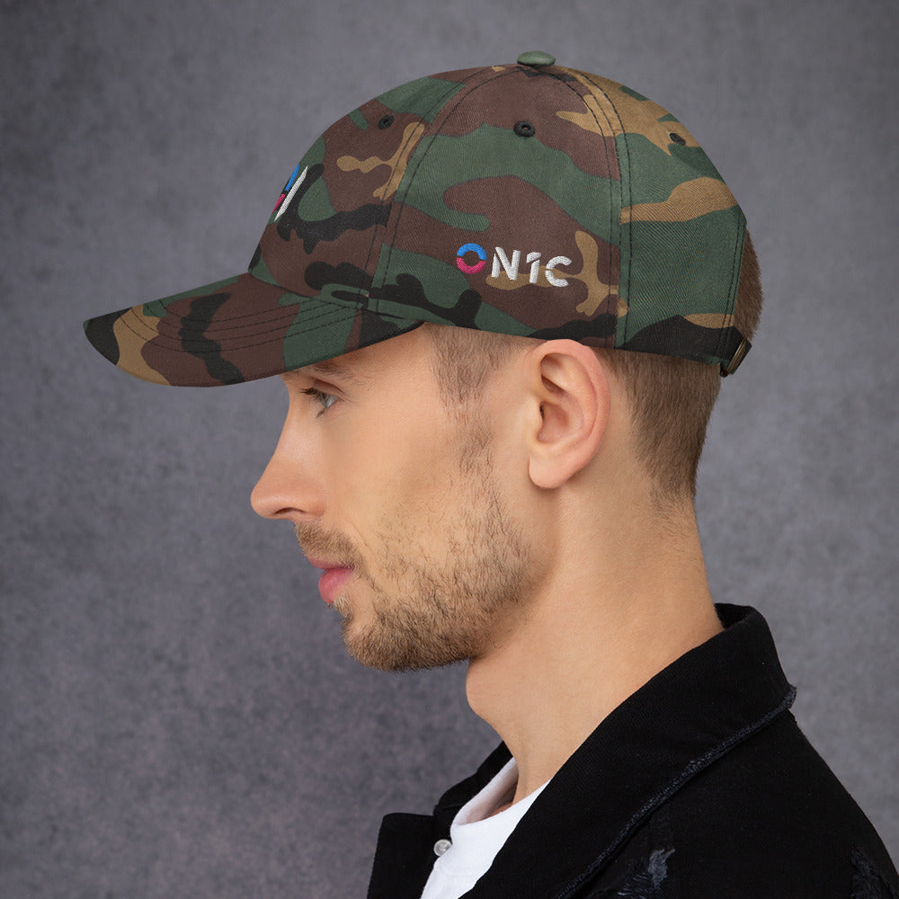 ON1C Logo Dad Hat w/Signature (#3669)