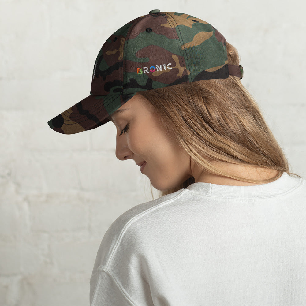 BRON1C Logo Dad Hat w/ Signature (#9509)