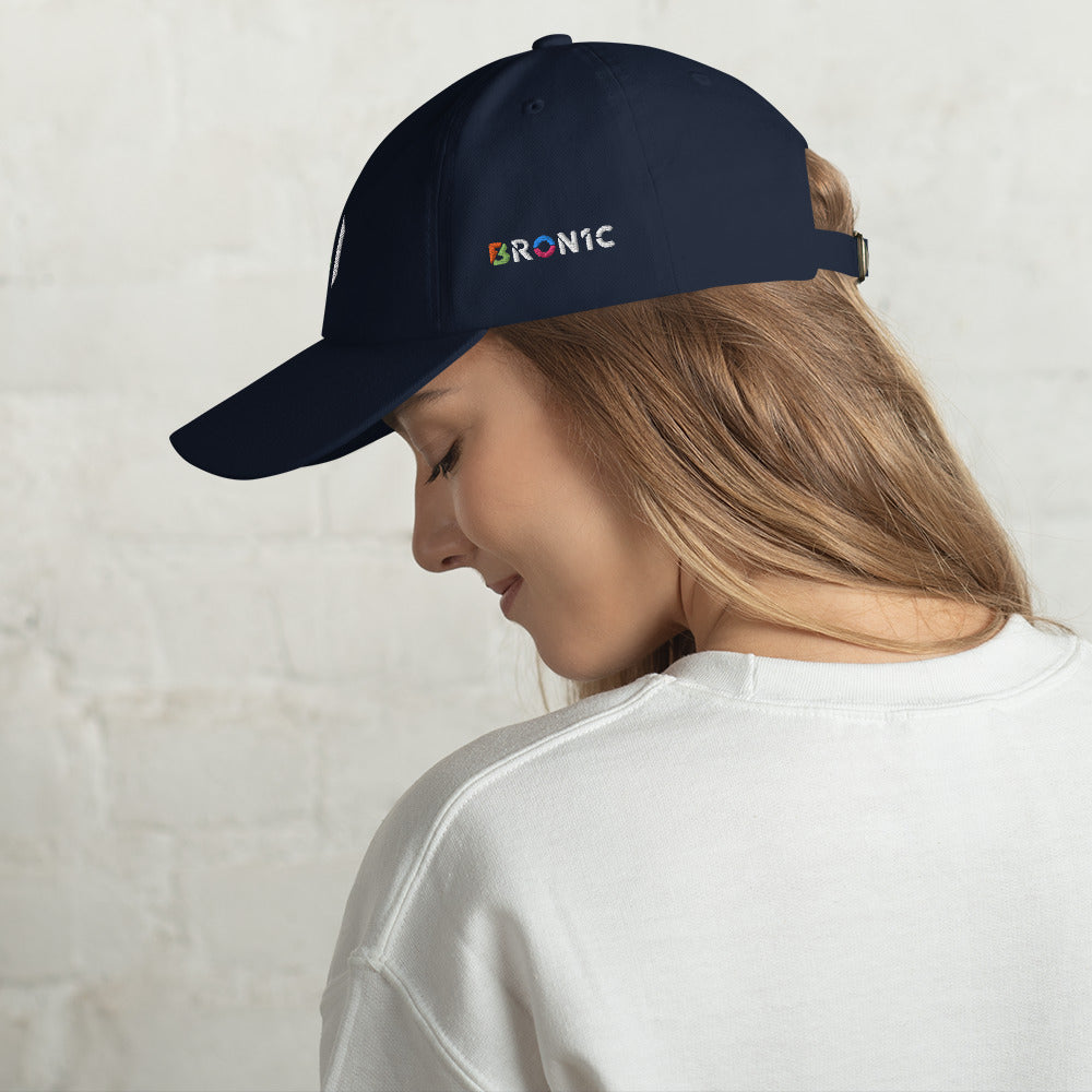 BRON1C Logo Dad Hat w/ Signature (#9509)