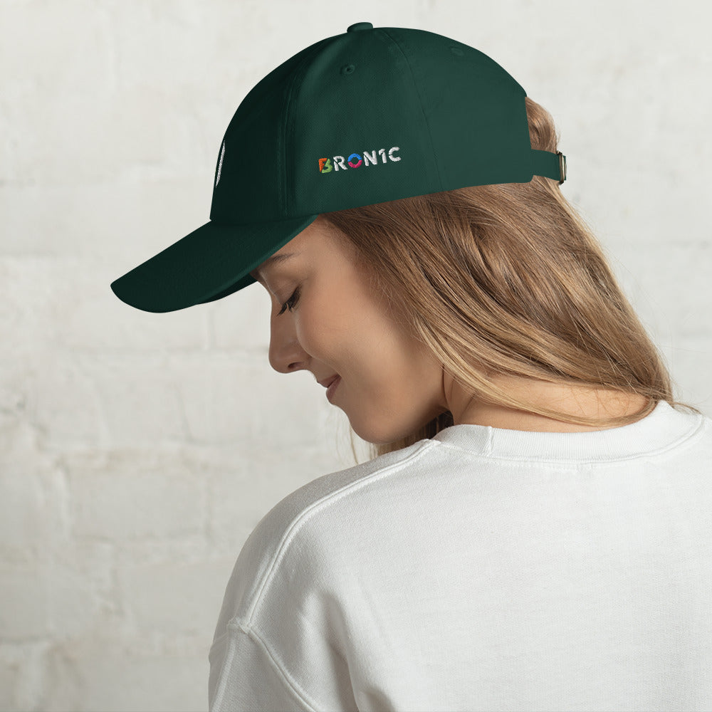 BRON1C Logo Dad Hat w/ Signature (#9509)