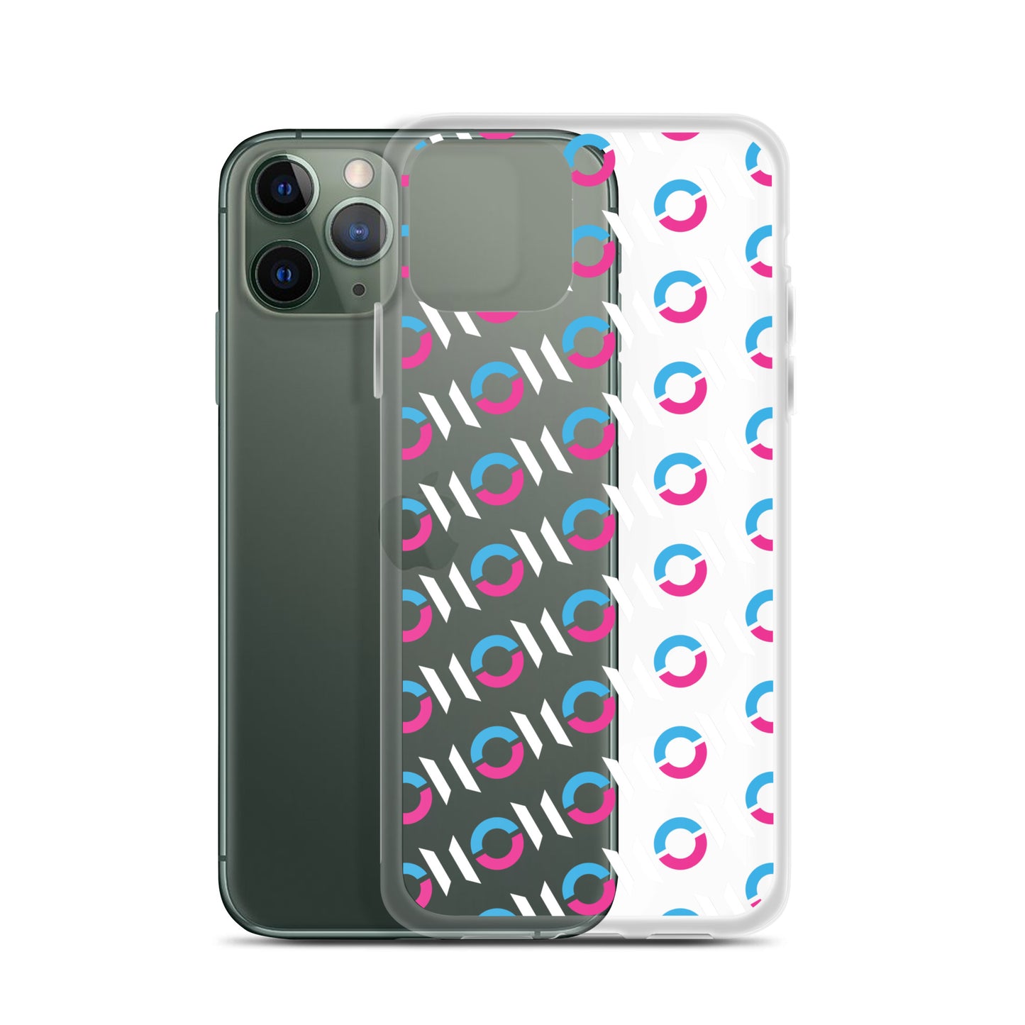 ON1C Logo Pattern Clear Case for iPhone® (#2069)