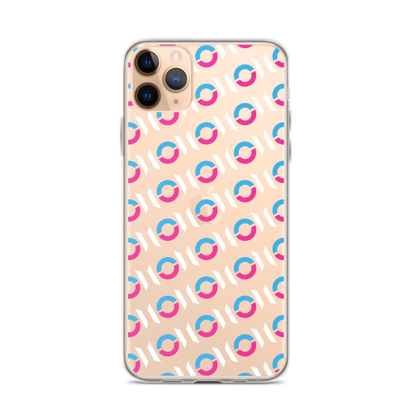 ON1C Logo Pattern Clear Case for iPhone® (#2069)