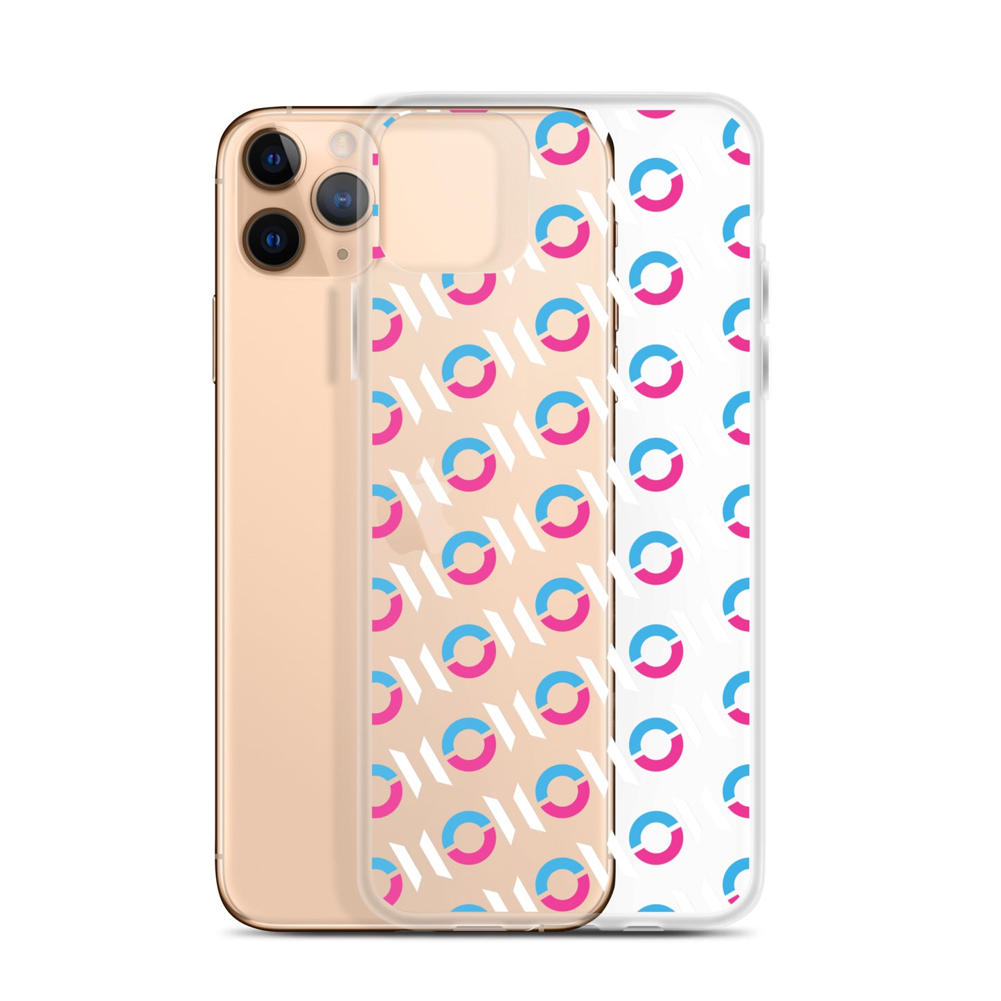 ON1C Logo Pattern Clear Case for iPhone® (#2069)