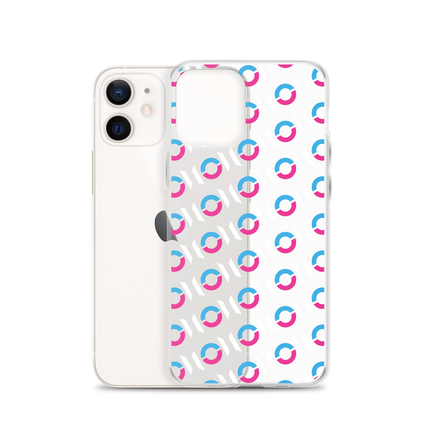 ON1C Logo Pattern Clear Case for iPhone® (#2069)