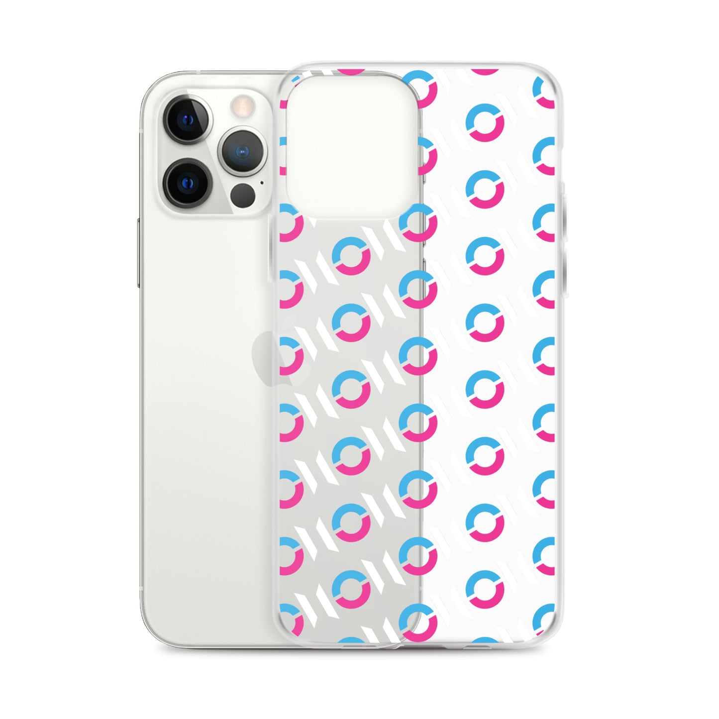 ON1C Logo Pattern Clear Case for iPhone® (#2069)