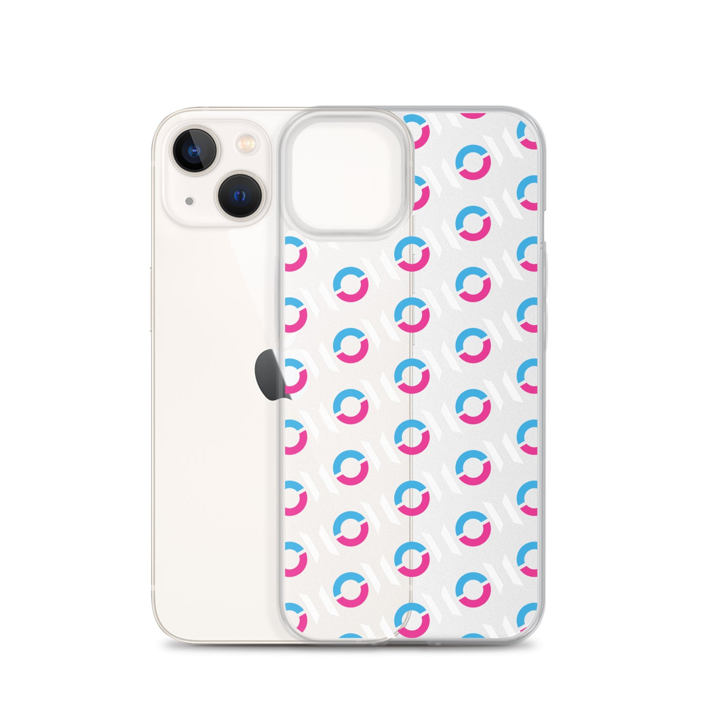 ON1C Logo Pattern Clear Case for iPhone® (#2069)