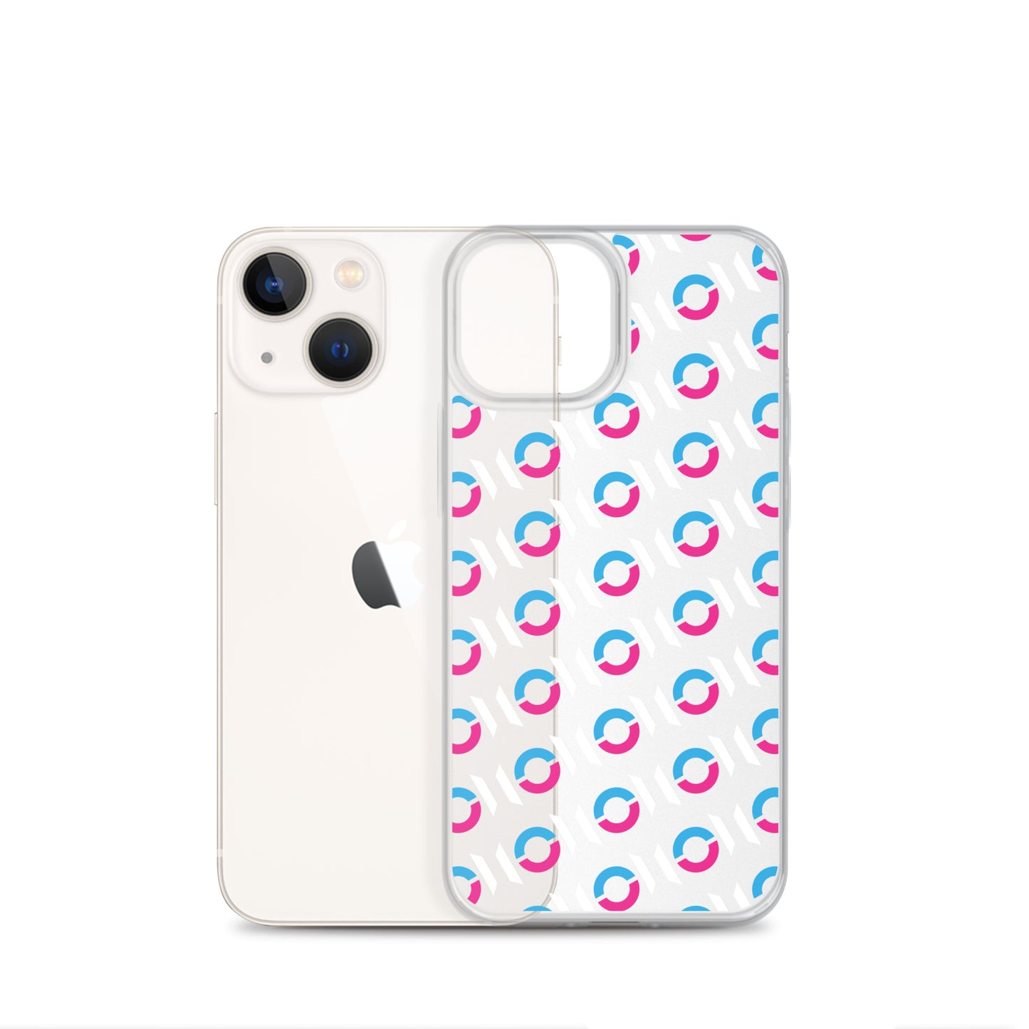 ON1C Logo Pattern Clear Case for iPhone® (#2069)