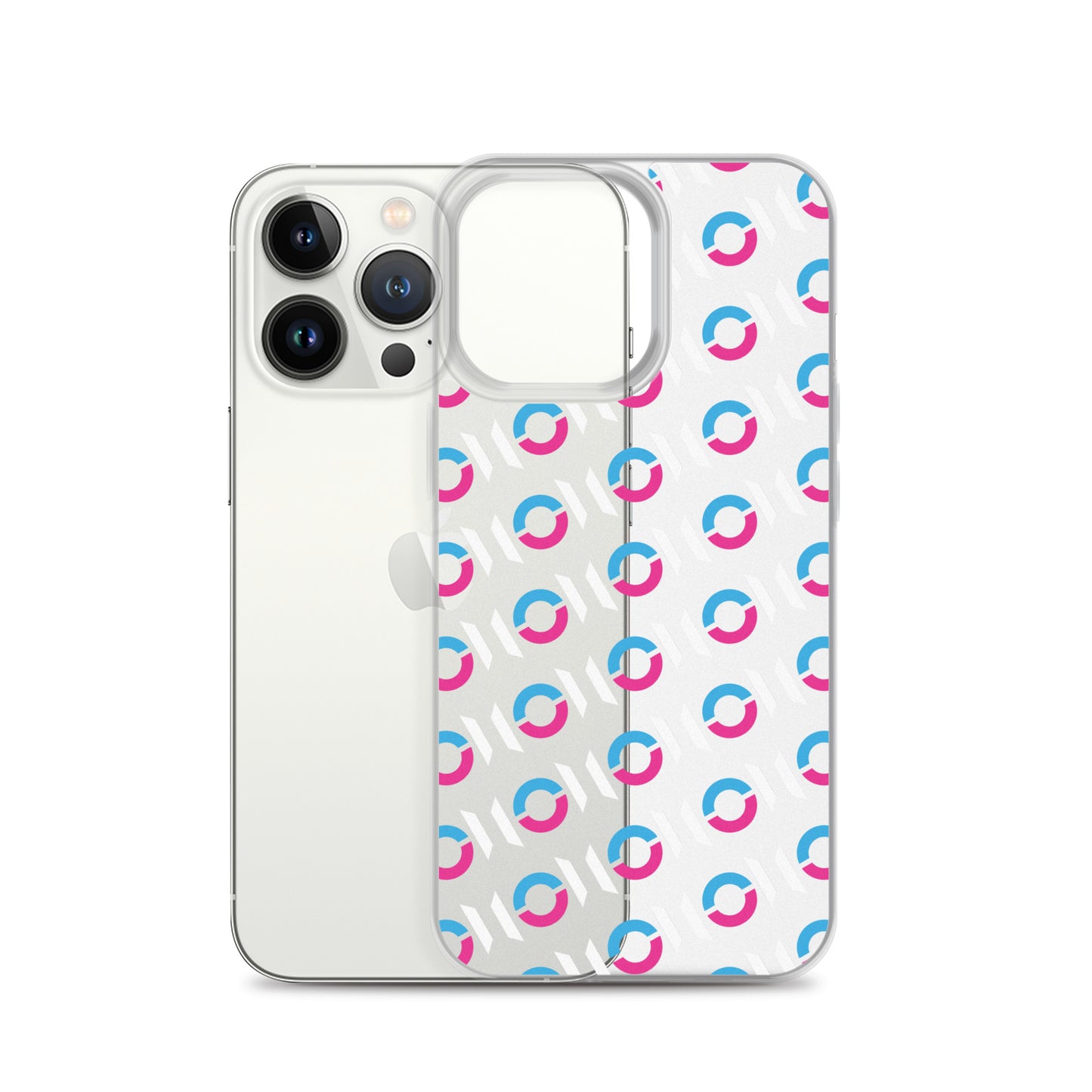ON1C Logo Pattern Clear Case for iPhone® (#2069)