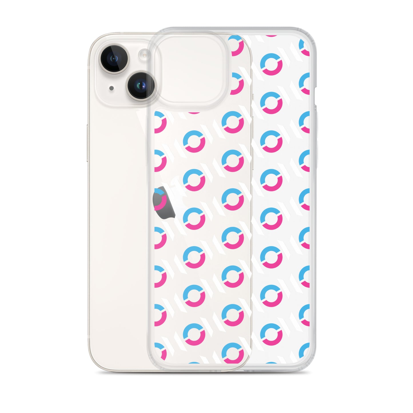 ON1C Logo Pattern Clear Case for iPhone® (#2069)