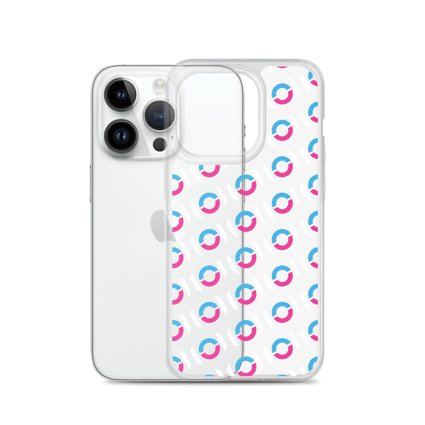 ON1C Logo Pattern Clear Case for iPhone® (#2069)