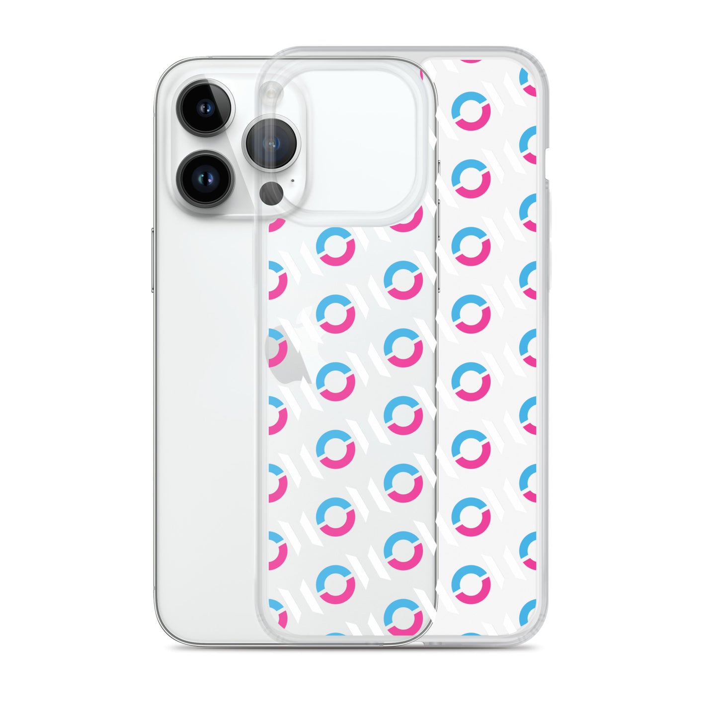 ON1C Logo Pattern Clear Case for iPhone® (#2069)