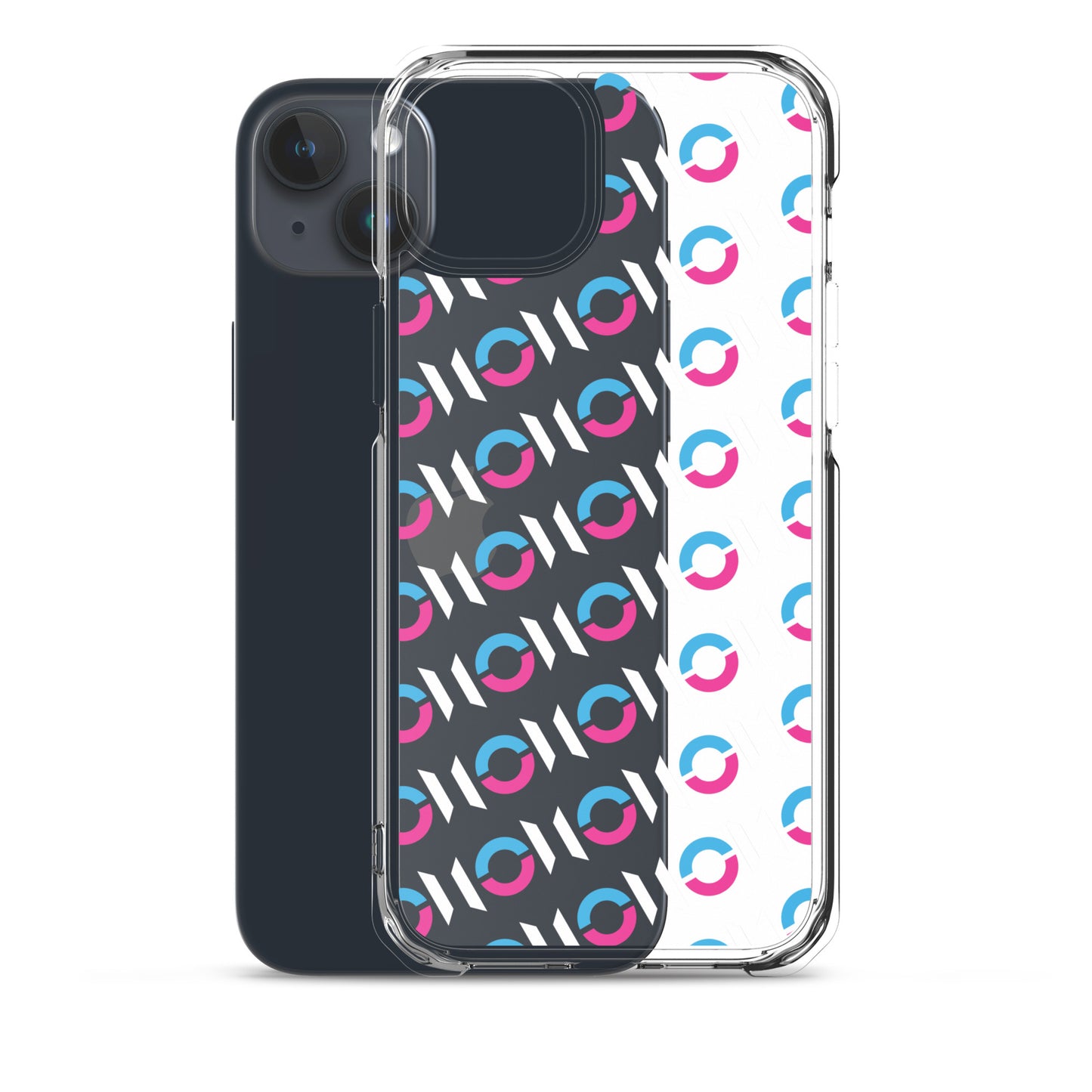 ON1C Logo Pattern Clear Case for iPhone® (#2069)