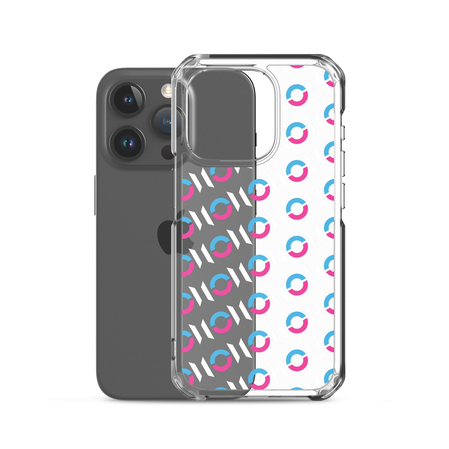 ON1C Logo Pattern Clear Case for iPhone® (#2069)