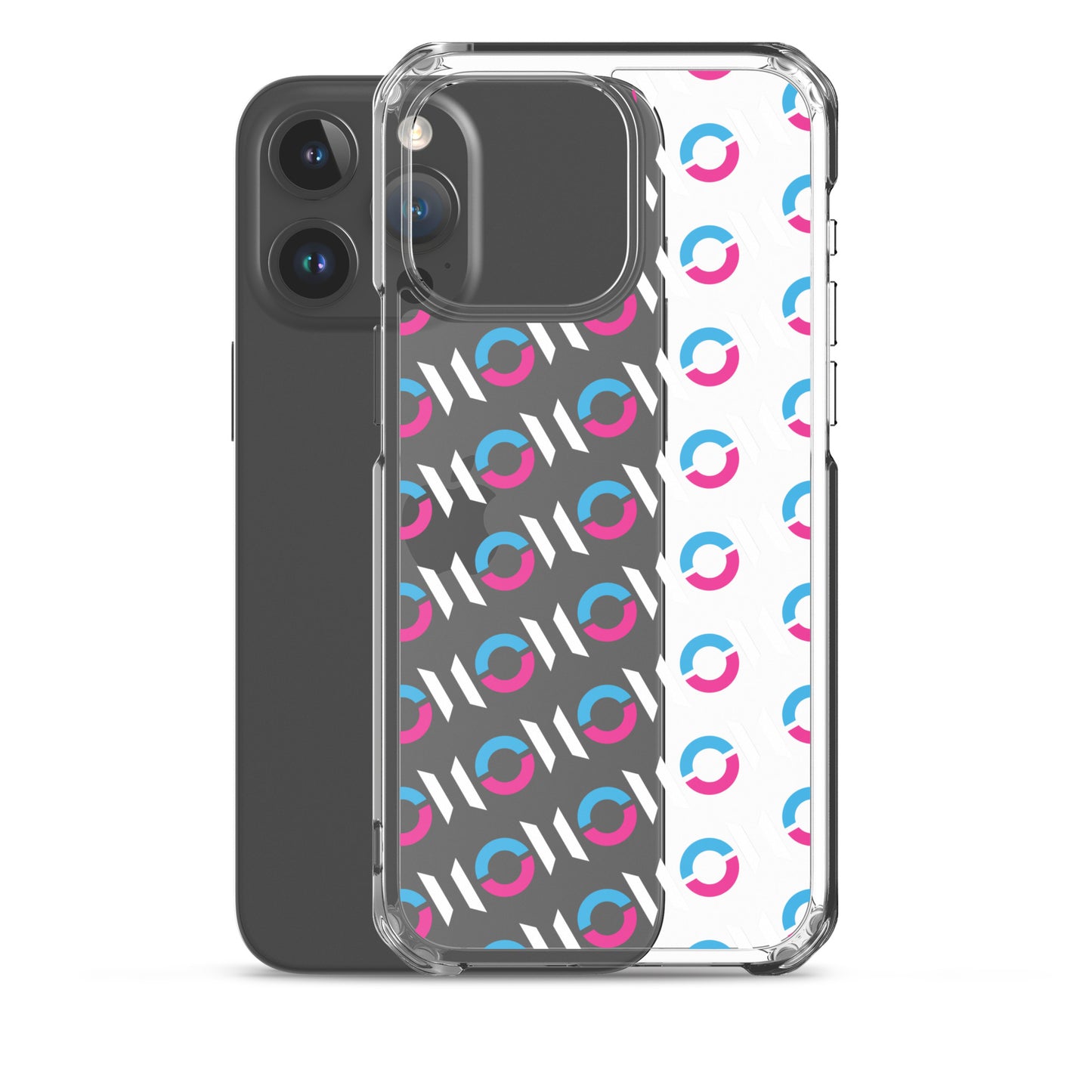 ON1C Logo Pattern Clear Case for iPhone® (#2069)