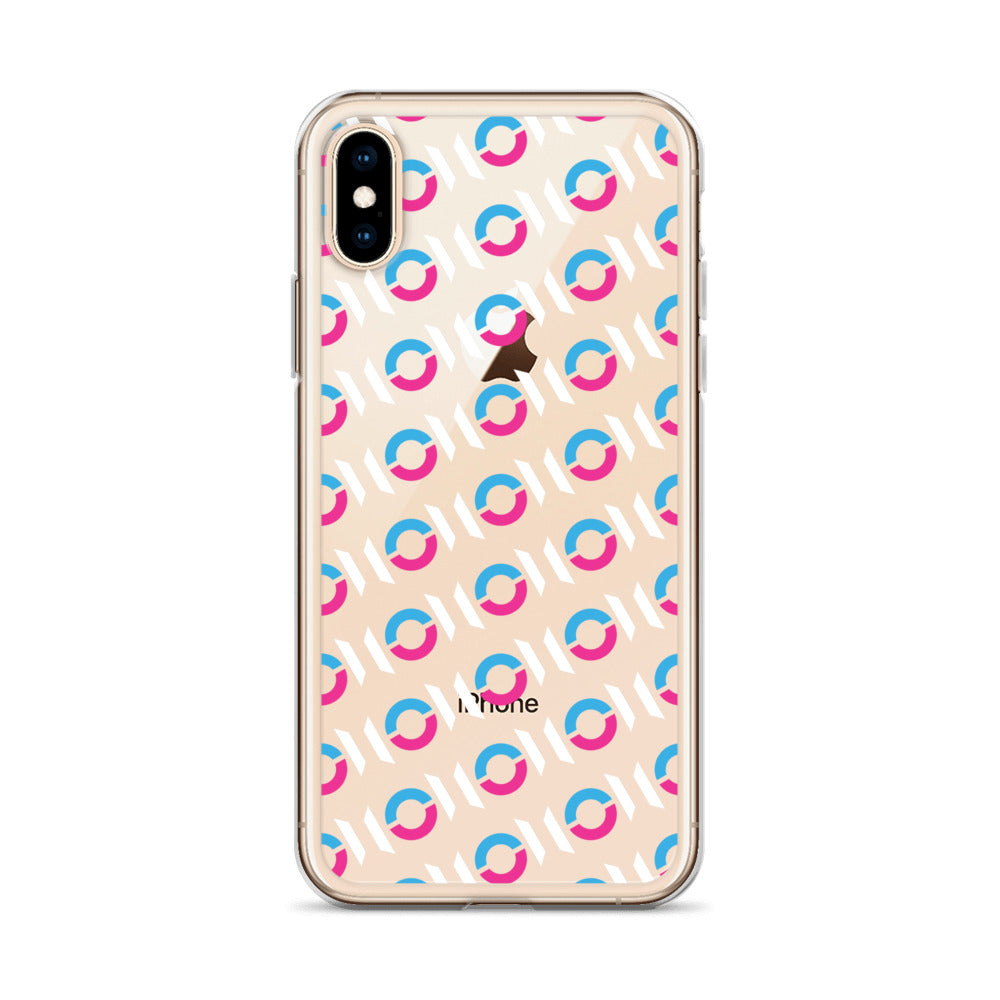 ON1C Logo Pattern Clear Case for iPhone® (#2069)