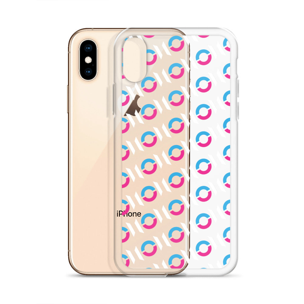 ON1C Logo Pattern Clear Case for iPhone® (#2069)