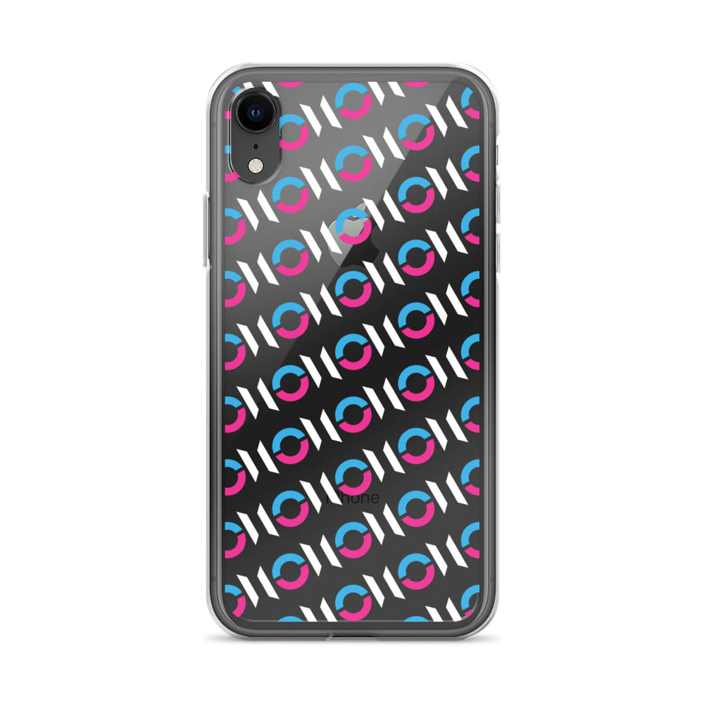 ON1C Logo Pattern Clear Case for iPhone® (#2069)