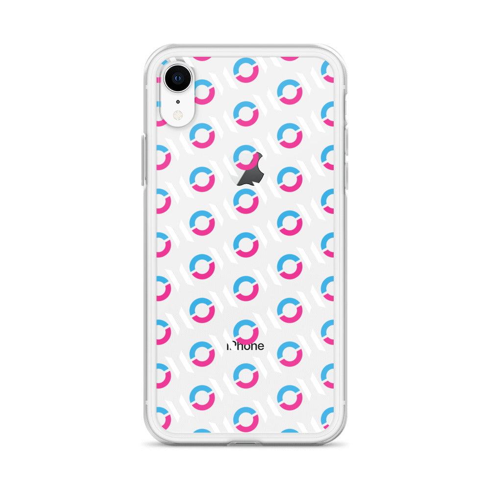 ON1C Logo Pattern Clear Case for iPhone® (#2069)
