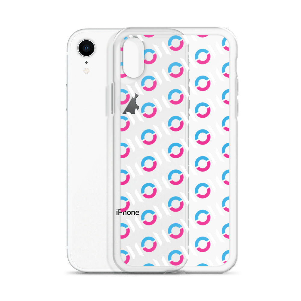 ON1C Logo Pattern Clear Case for iPhone® (#2069)
