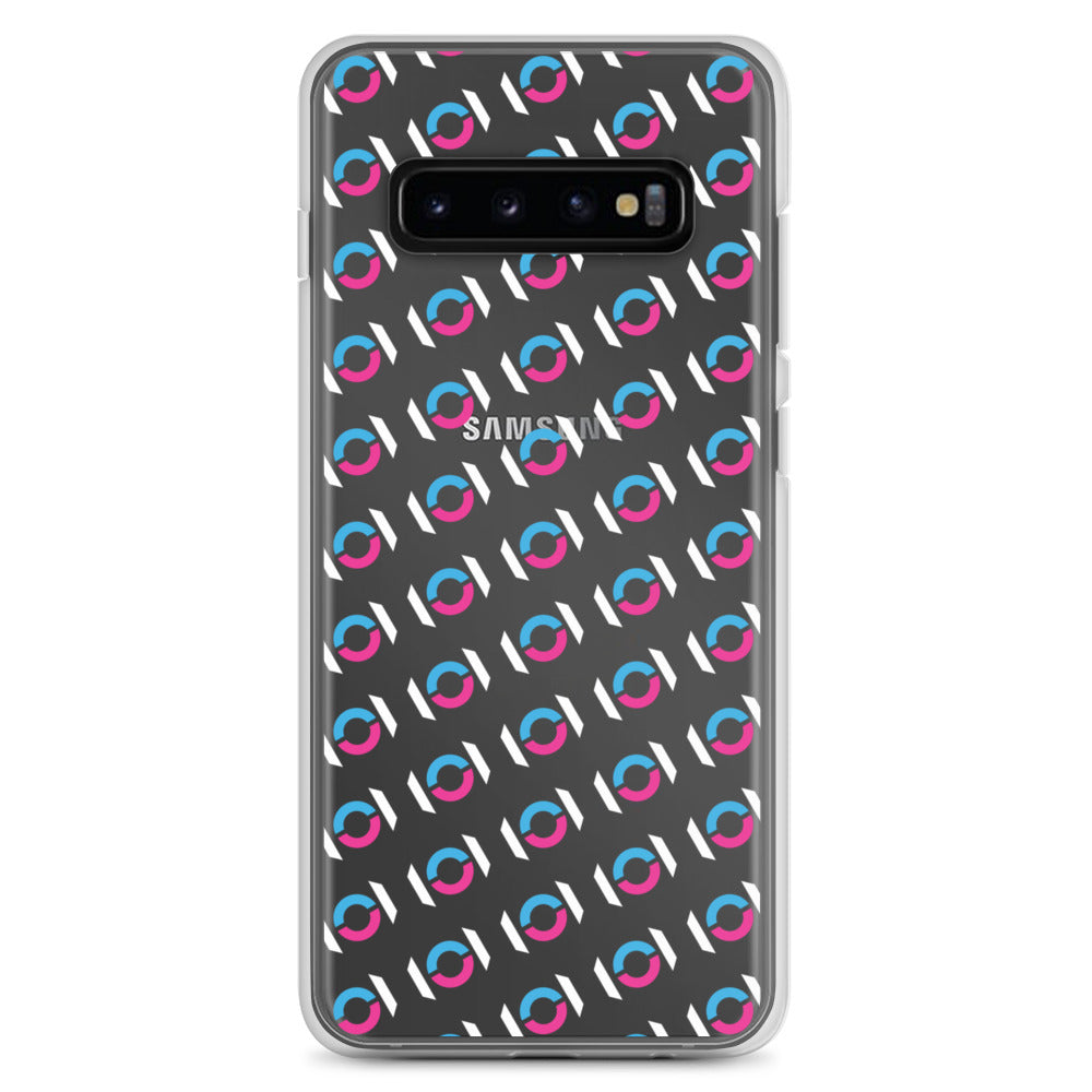 ON1C Logo Pattern Clear Case for Samsung® (#8581)