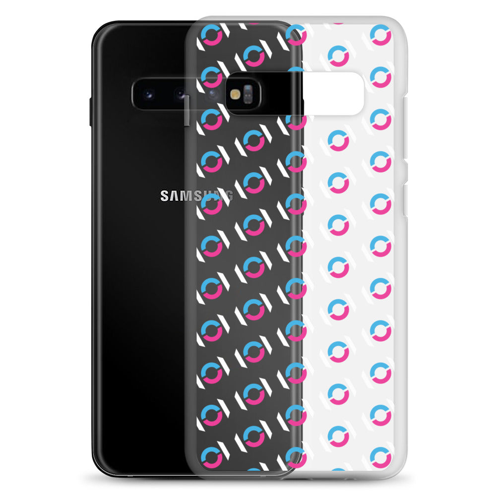 ON1C Logo Pattern Clear Case for Samsung® (#8581)