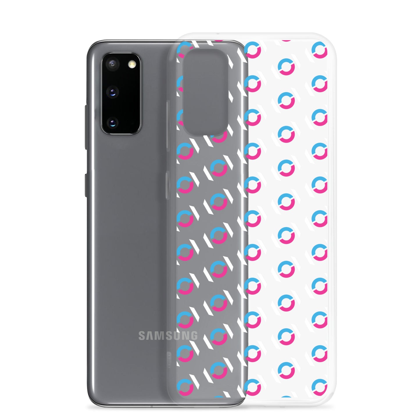 ON1C Logo Pattern Clear Case for Samsung® (#8581)