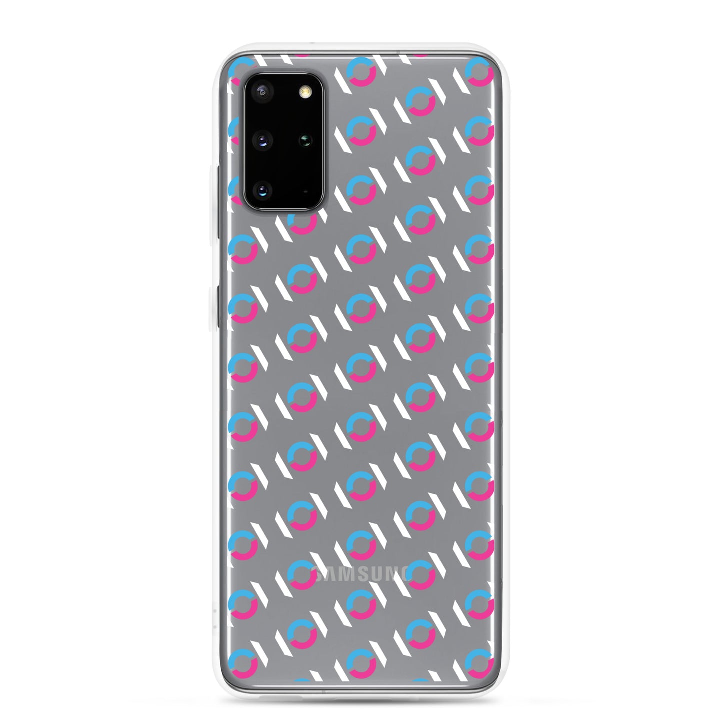 ON1C Logo Pattern Clear Case for Samsung® (#8581)