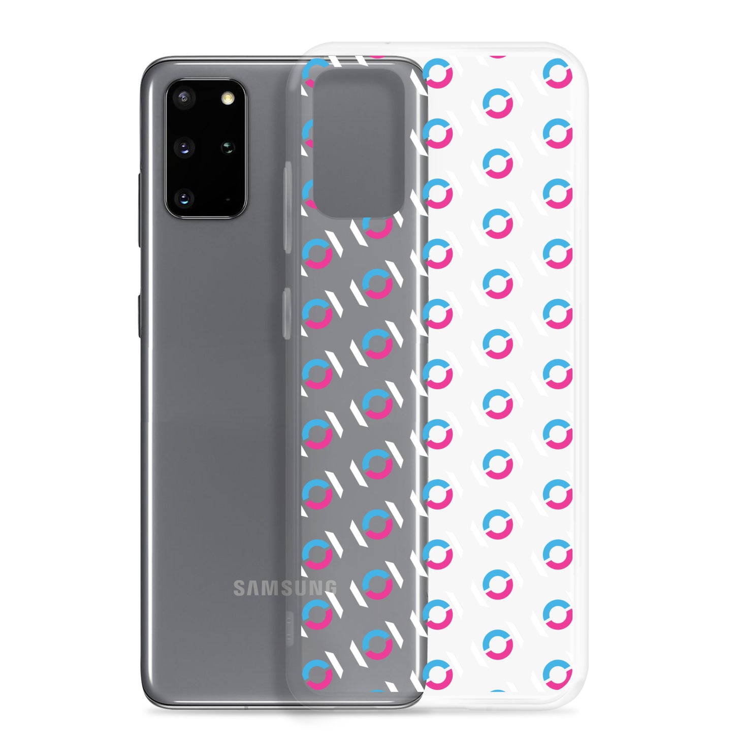 ON1C Logo Pattern Clear Case for Samsung® (#8581)