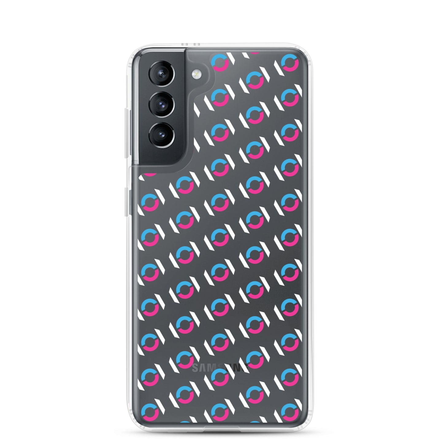 ON1C Logo Pattern Clear Case for Samsung® (#8581)