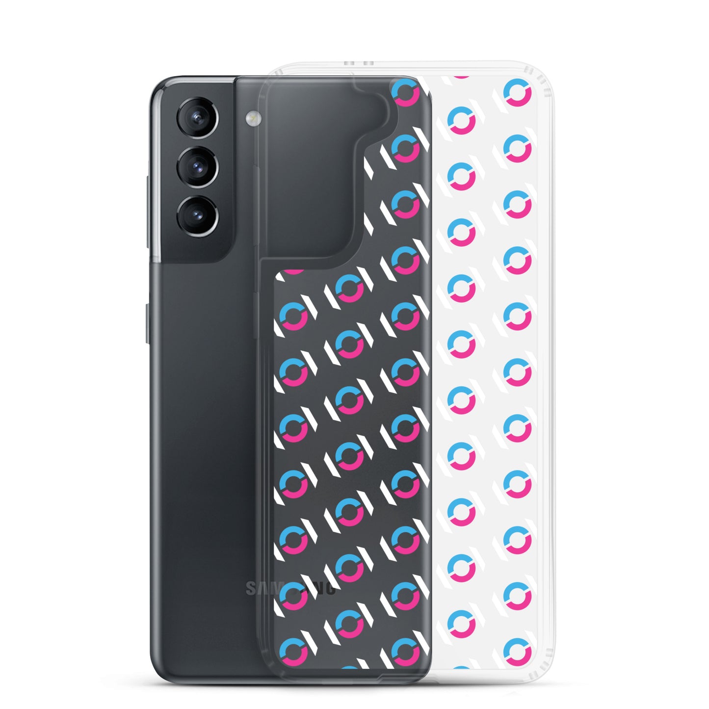 ON1C Logo Pattern Clear Case for Samsung® (#8581)