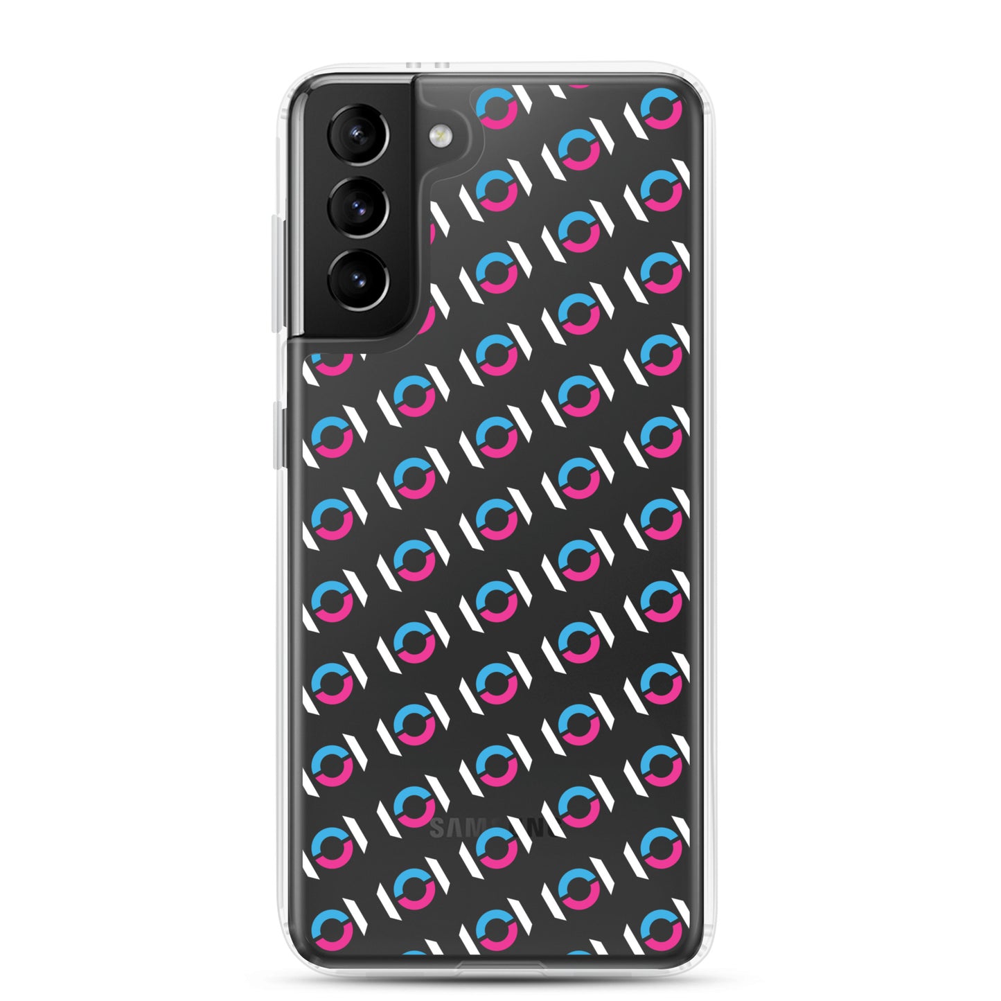 ON1C Logo Pattern Clear Case for Samsung® (#8581)