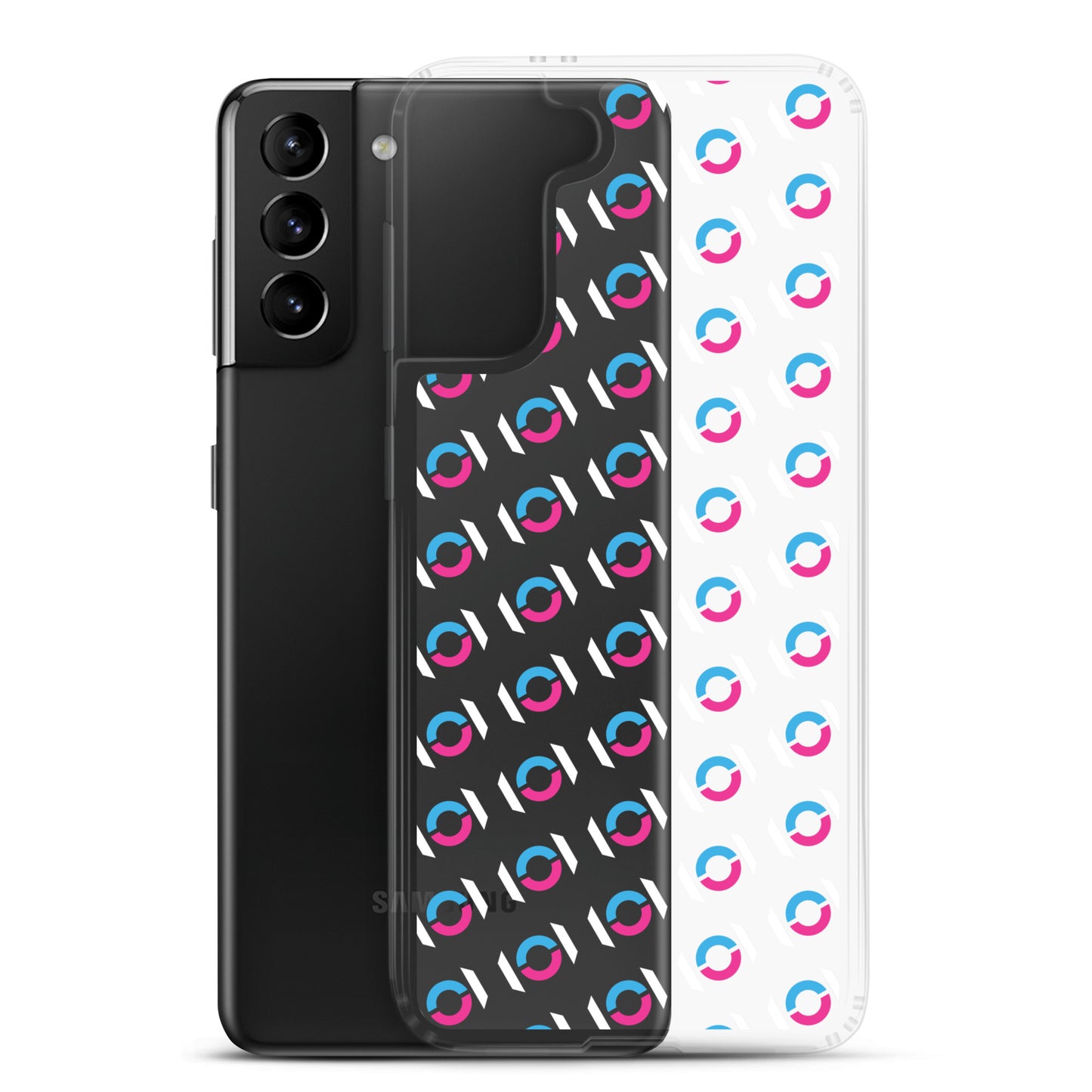ON1C Logo Pattern Clear Case for Samsung® (#8581)