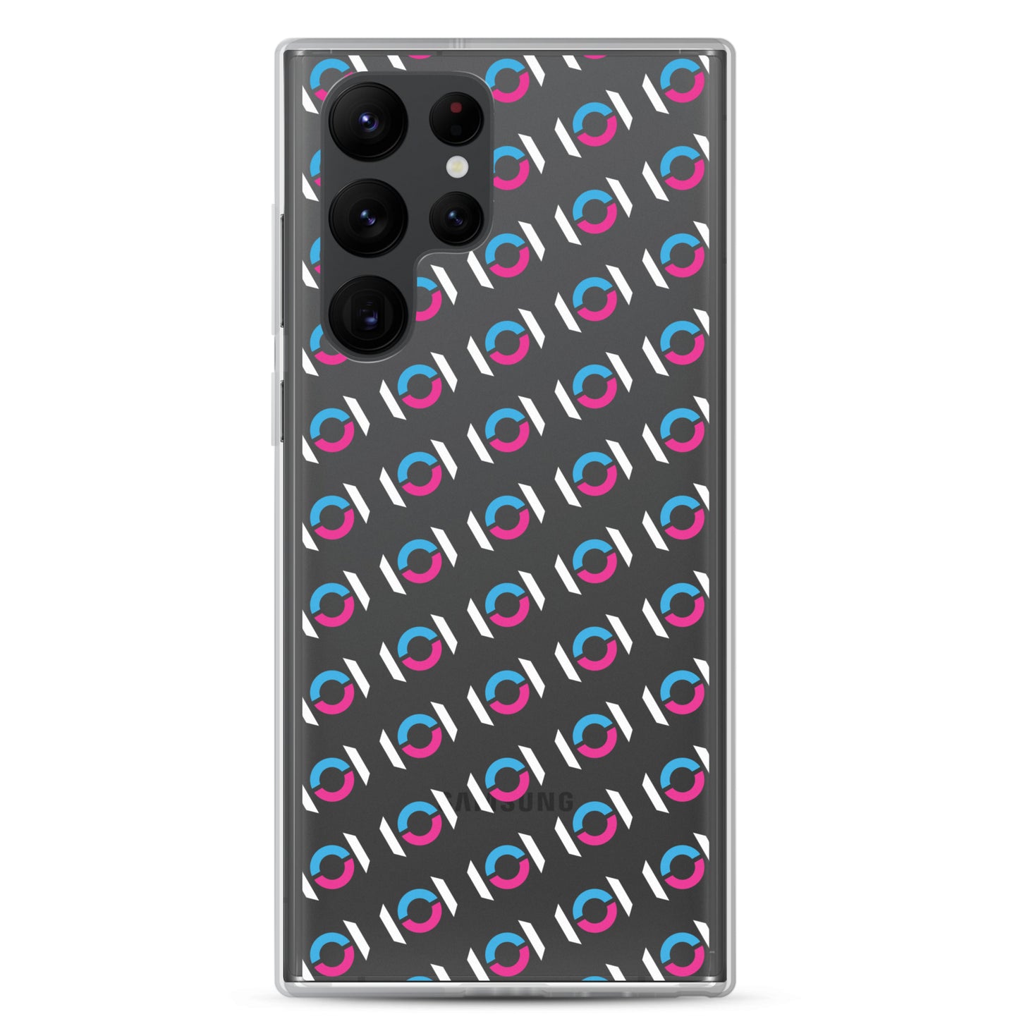 ON1C Logo Pattern Clear Case for Samsung® (#8581)