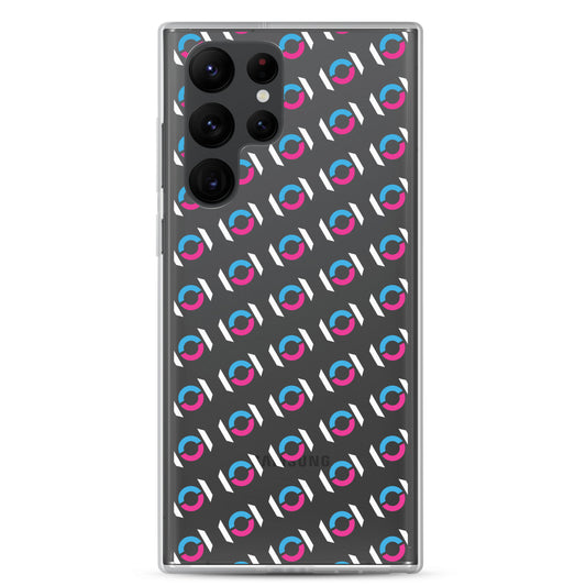 ON1C Logo Pattern Clear Case for Samsung® (#8581)