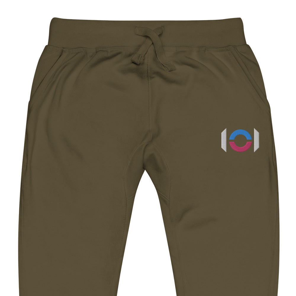 ON1C Logo Embroidered Unisex Fleece Sweatpants (#7317)