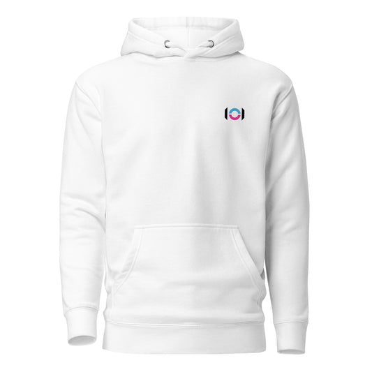 ON1C Logo Unisex White Hoodie (#2869)