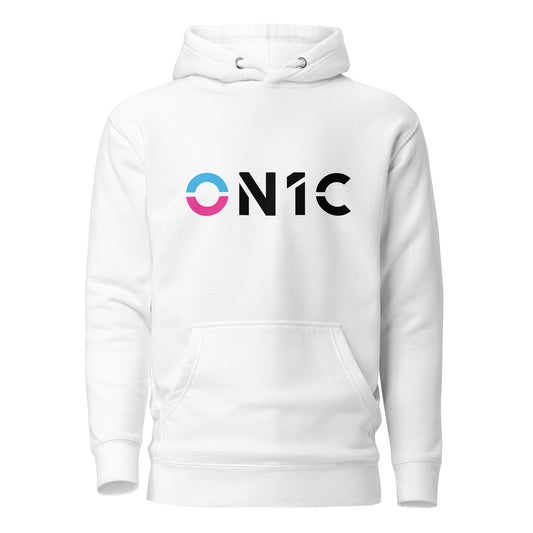 ON1C Signature Unisex White Hoodie (#3621)
