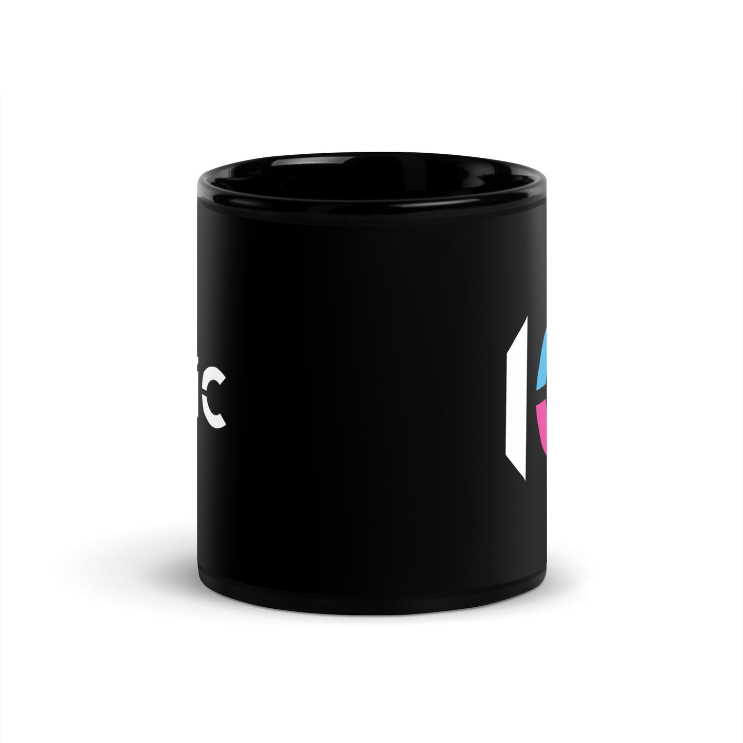 ON1C Logo Black Glossy Mug w/ Signature (#4245)