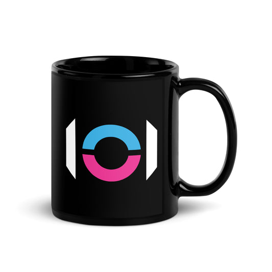 ON1C Logo Black Glossy Mug w/ Signature (#4245)