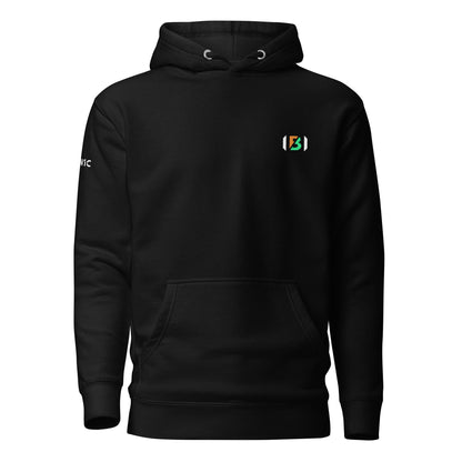 BRON1C Logo Unisex Hoodie w/ Signature Sleeve (#6037)