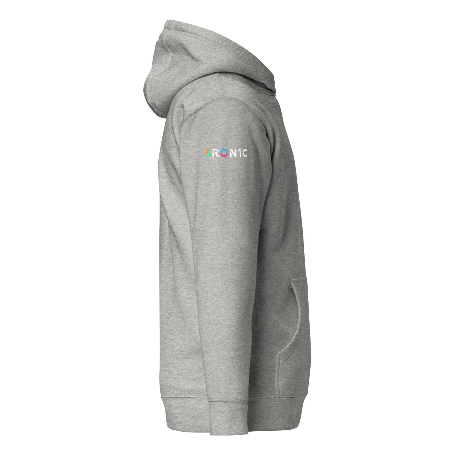 BRON1C Logo Unisex Hoodie w/ Signature Sleeve (#6037)