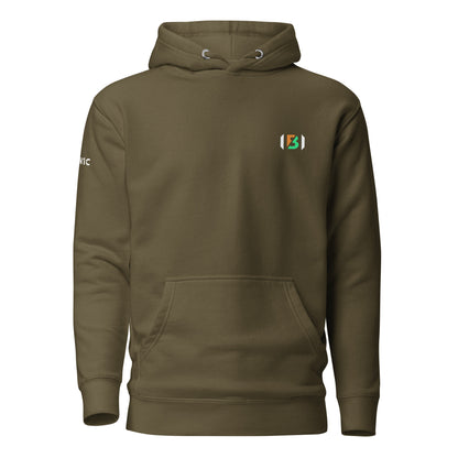 BRON1C Logo Unisex Hoodie w/ Signature Sleeve (#6037)