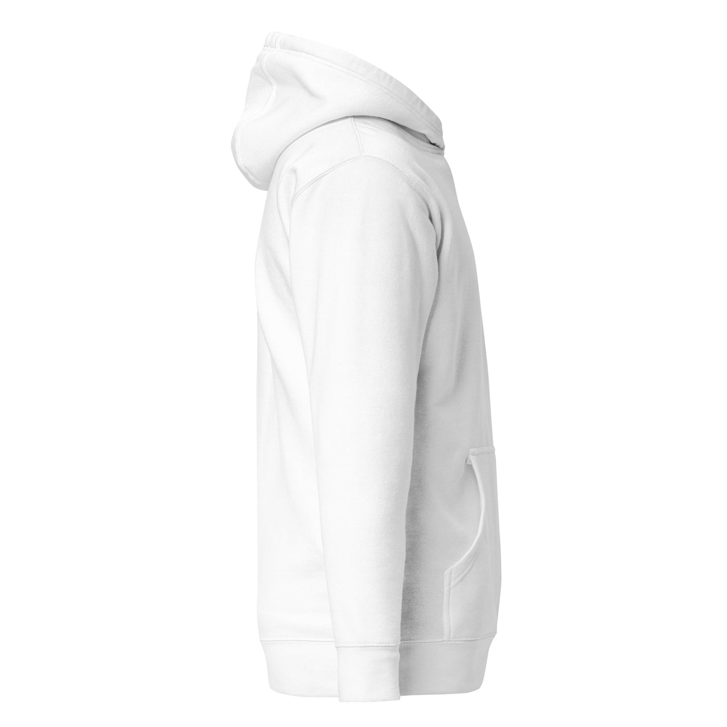 BRON1C Logo Unisex White Hoodie (#6085)